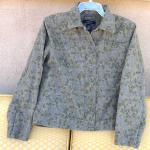 Jones Wear ladies sports jacket size large L gray